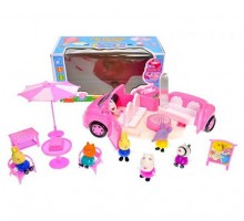 Іграшкова машинка Свинки, Пікнік. Звук, світло (11-807)