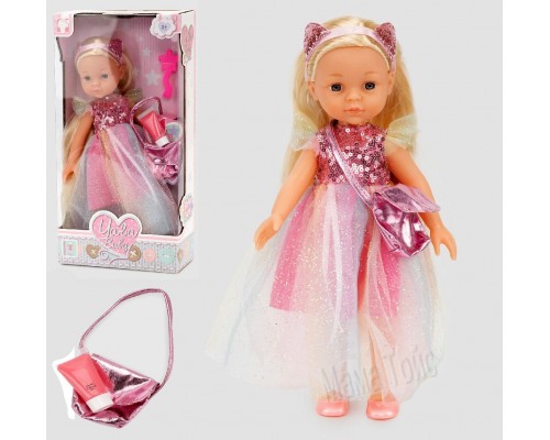 Красива Лялька з волоссям із сумочкою 32 см (232)
