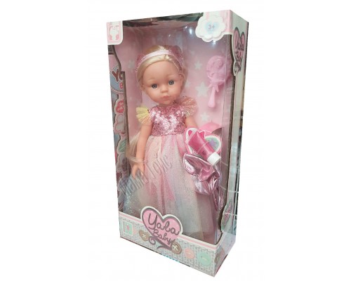 Красива Лялька з волоссям із сумочкою 32 см (232)