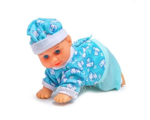 Пупс музыкальный ползает (3323)