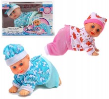 Пупс музыкальный ползает (3323)