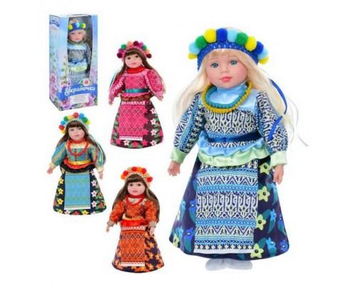 Кукла музыкальная Украиночка мягконабивная 47 см (5085)