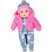 Пупс м'яконабивний Мій малюк 39 см, У комбінезоні, жилетці та шапочці (5921)