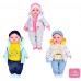 Пупс мягконабивной Мой малюк 44 см, В курточке и шапочке. Озвучен на Украинском (5924)