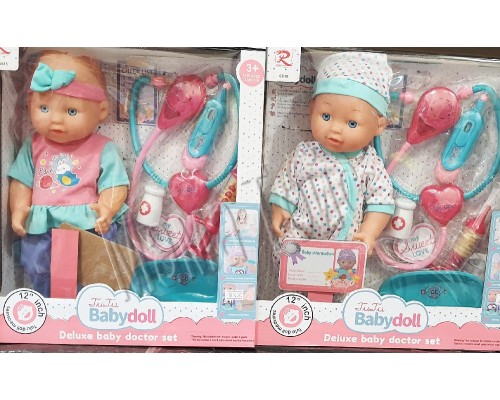 Пупс беби с набором Доктора 30 см (6816)