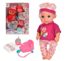 Пупс Говорящий - Звуки малыша. Пьет, ходит на горшок 30 см (9565)