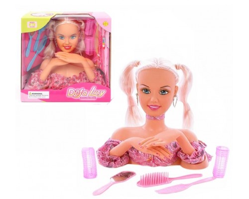 Кукла Манекен голова для причесок DEFA 20957