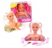 Кукла Манекен голова для причесок DEFA 20957