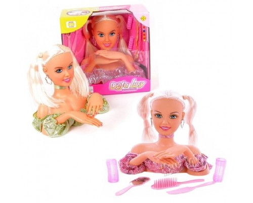 Кукла Манекен голова для причесок DEFA 20957