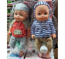 Пупс Беби с памперсом и бутылочкой 30 см (138)