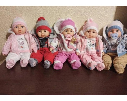 Пупс M 4414 I UA Мой малюк 44 см, Музыка, звук (украинский), 4 вида