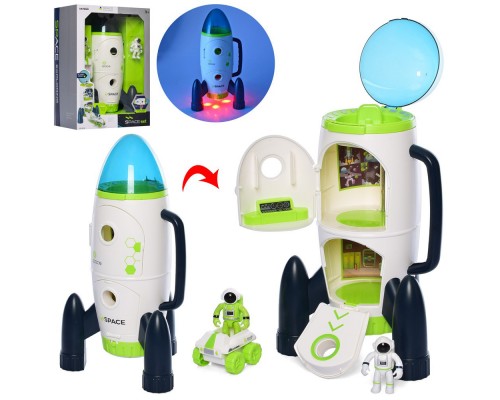 Іграшкова Космічна станція Ракета з космонавтами (80104)