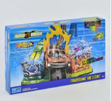 Автотрек с запуском, машинка меняет цвет Kutch Wheels S 8819