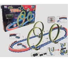 Авто Трек з машинками Паралельні гонки від мережі Довжина Траси 369 см (0810)