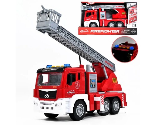 Игрушечная пожарная машина Брызгает водой, звук, свет 31,5 см (1125)