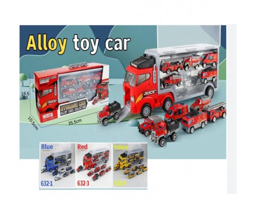 Трейлер з машинками Гараж Автовоз 35 см (632)