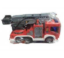 Игрушечная пожарная машина брызгает водой, со звуком и светом (66-3)