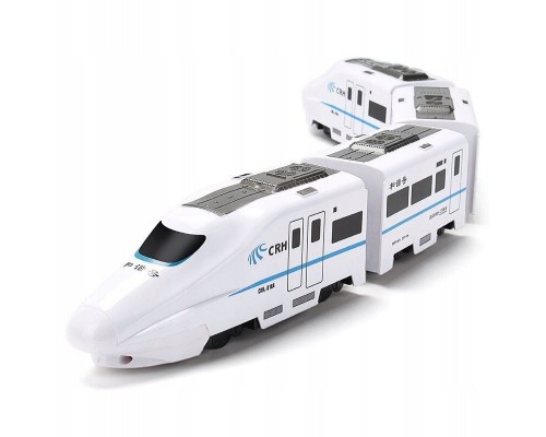 Игрушечный поезд с вагонами со звуком и светом