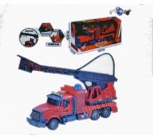 Іграшкова пожежна машина Бризкає водою, звук, світло (687-53)