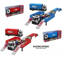 Іграшковий Трейлер Паркінг Трек із машинками. Розкладна траса (732)