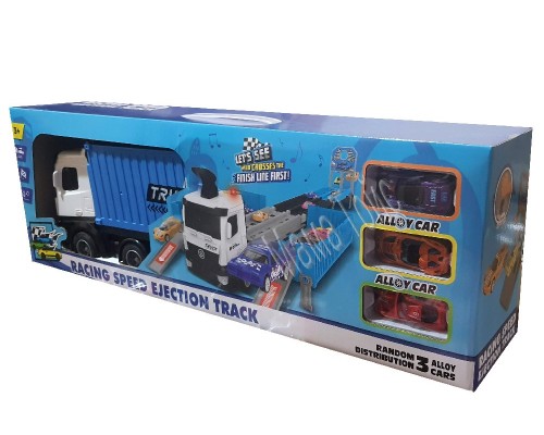 Трейлер трек із запуском розкладається 120 см. Звук, світло (86028)