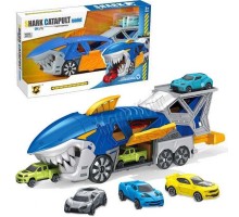 Трейлер із машинками на запуску катапульт Акула (932)