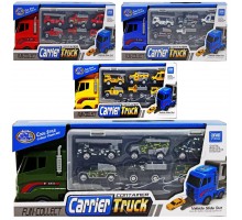 Іграшковий Трейлер гараж з машинками Автовоз (818)