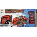 Іграшковий гараж Трейлер з машинками Пожежна машина (920)