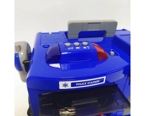 Іграшковий гараж з машинкою Поліція. Рація, Світло, Звук (556)