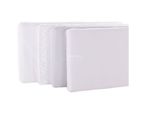 Матрац Кокосовий для новонароджених у дитяче ліжечко 120-60 см. Кокос Поролон КП Білий