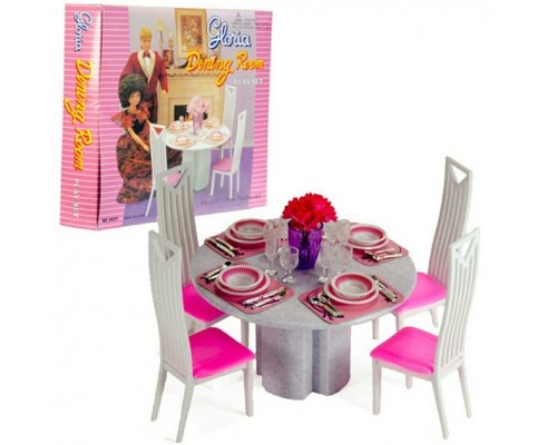 Меблі для ляльок Барбі Gloria Їдальня (94011)