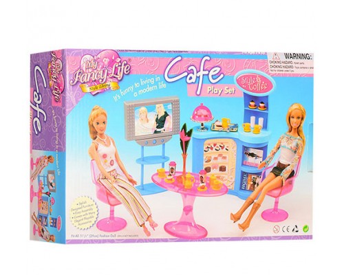 Меблі для ляльок Барбі Gloria Кафе (2918)
