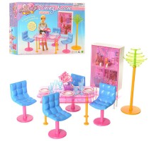 Меблі для ляльок Барбі Gloria Їдальня (2912)