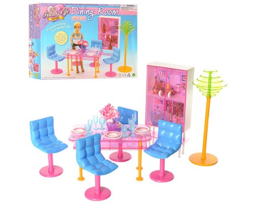 Меблі для ляльок Барбі Gloria Їдальня (2912)
