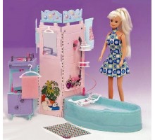 Меблі для ляльок Барбі Gloria Ванна кімната (21013)