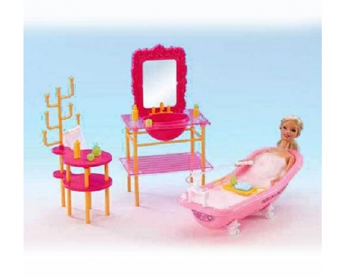 Меблі для ляльок Барбі Gloria Ванна кімната (2913)