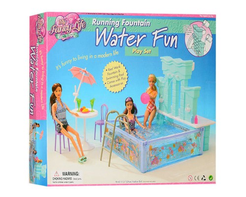 Меблі для ляльок Барбі Gloria Водні розваги Басейн (2878)