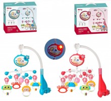 Мобиль Карусель на кроватку. Проектор, музыка, свет, таймер (648)