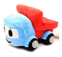 М'яка іграшка машина Помічник (Синій трактор) 26 см