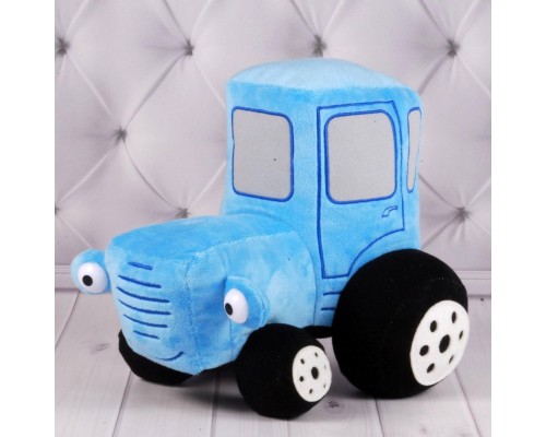 Мягкая игрушка Синий трактор 25 см