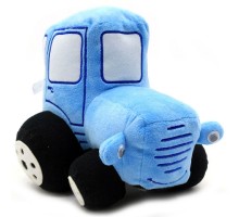 М'яка іграшка Синій трактор 25 см