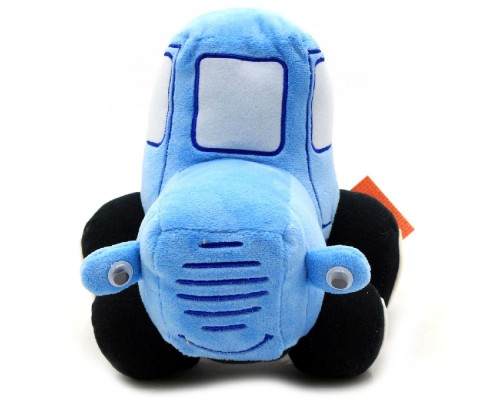 Мягкая игрушка Синий трактор 25 см