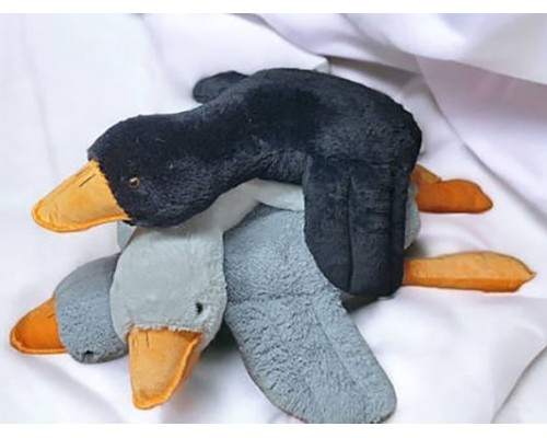 М'яка іграшка подушка Гусь Обіймусь 55 см (мікс)