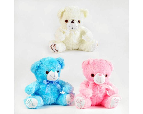 Мягкая игрушка плюшевый мишка Светится 33 см