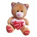 М'яка іграшка ведмедик із Серцем 35 см