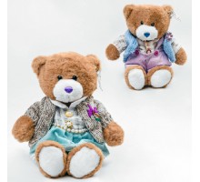 М'яка іграшка Плюшевий ведмедик в одязі 29 см (48058)