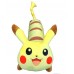 Мягкая игрушка подушка Батон Покемон Пикачу 60 см