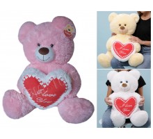 Большой Плюшевий ведмедик з Серцем 95 см