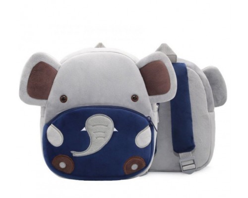 Детский дошкольный плюшевый рюкзак Животные Зверята 6 видов 26 см