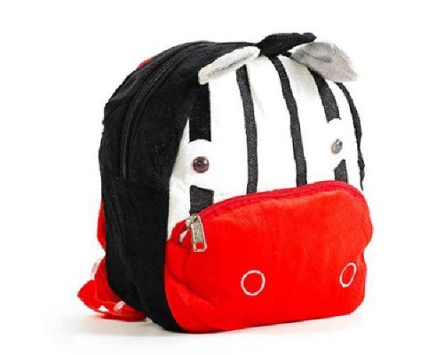 Детский дошкольный плюшевый рюкзак Животные Зверята 6 видов 26 см